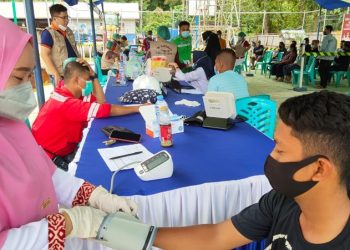 Karyawan PT PP Proyek Bedungan Lolak Telah 100 Persen Divaksin