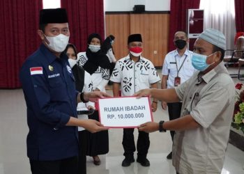 Rumah Ibadah di Bolsel Dapat  Bantuan Dana Hibah