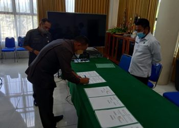 Delapan OPD di Bolmong Tandatangani PKS Soal Pemanfaatan Data