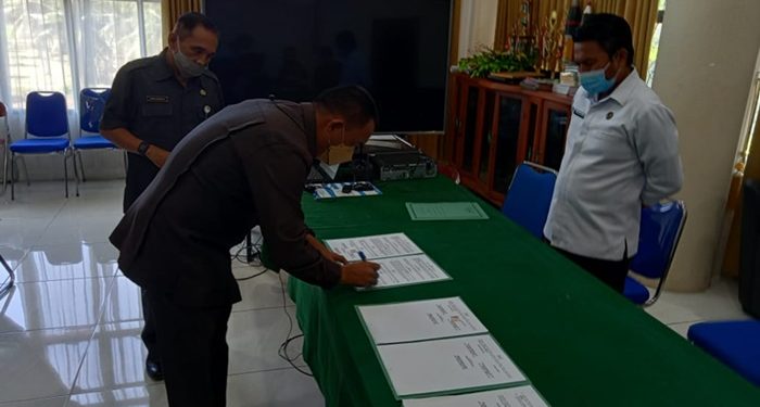 Delapan OPD di Bolmong Tandatangani PKS Soal Pemanfaatan Data