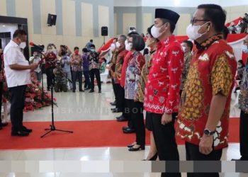 Gubernur Sulut Olly Dondokambey Kukuhkan 14 Kepala Daerah Sebagai TPKAD