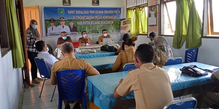 Bappeda Bolmong Susun 20 Titik Daerah Irigasi