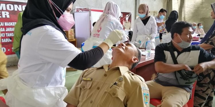 Pemkab Bolmong Fasilitasi Rapid Tes Gratis Untuk ASN, Honorer, THL Hingga Perangkat Desa