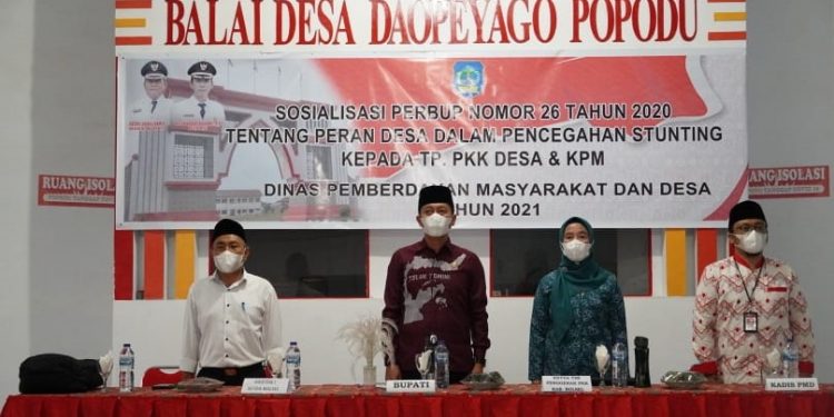 Pemkab Bolsel Komit Cegah Stunting