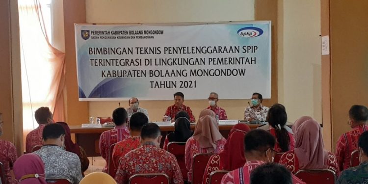 Sekda Bolmong Buka Bimtek SPIP Teritegritas