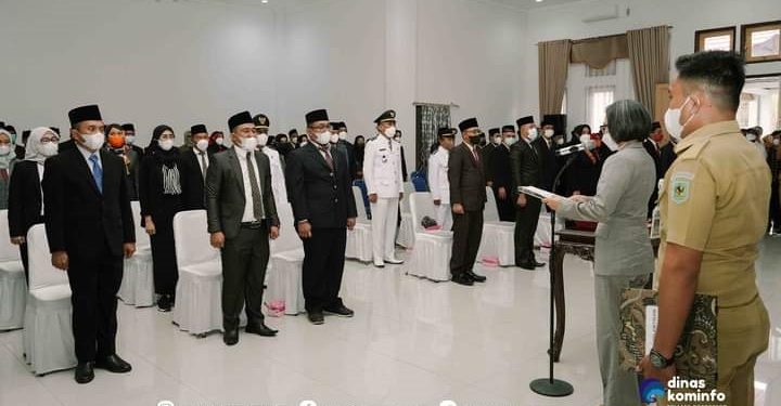 pelantikan pejabat Bolmong