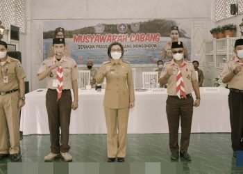 Renti Mokoginta Terpilih Ketua Gerakan Pramuka Bolmong Periode 2021-2026