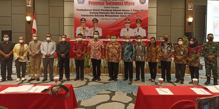 Revisi RTRW Bolmong Mulai Dibahas di Tingkat Provinsi Revisi RTRW Bolmong Mulai Dibahas di Tingkat Provinsi