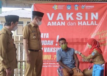 Vaksinasi di Kabupaten Bolsel Capai 73 Persen