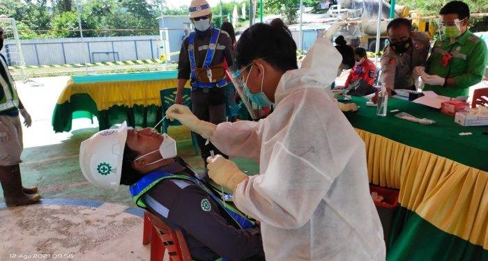 PT PP Proyek Bendungan Lolak Masih Ketat Jalankan Prokes