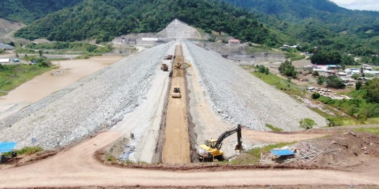 Penampungan 18 Juta Meter Kubik Air di Bendungan Lolak Ditargetkan Hingga Akhir 2021