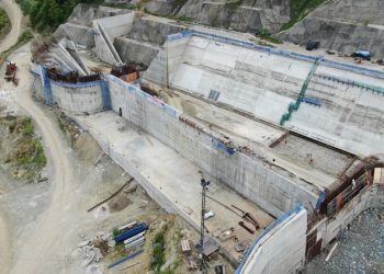 Progres Pekerjaan Fisik Bendungan Lolak Capai 85 Persen