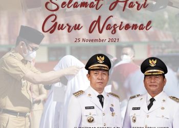 Pemkab Bolsel Peringati HUT ke-76 PGRI dan Hari Guru Nasional