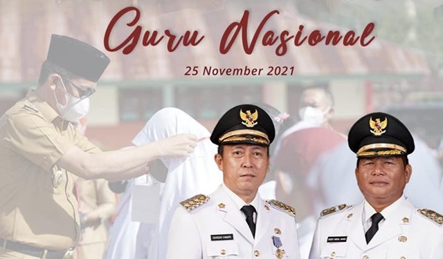 Pemkab Bolsel Peringati HUT ke-76 PGRI dan Hari Guru Nasional