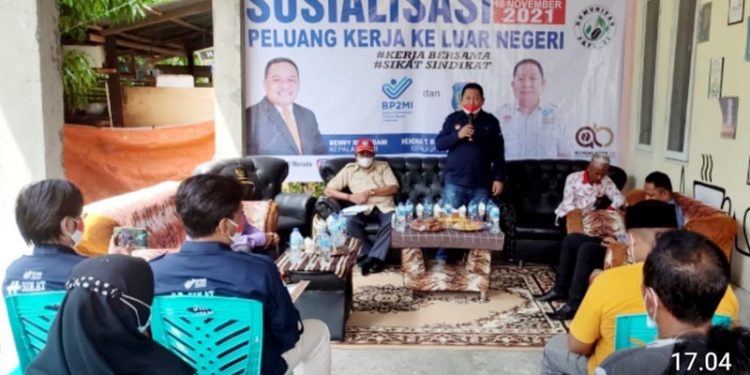 UPT BP2MI Manado Sasar Kabupaten Bolsel Sosialisasikan Peluang Kerja di Luar Negeri
