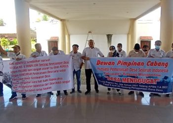 Kades di Kabupaten Bolmong Protes Aturan Jokowi Soal Pengelolaan Dana Desa