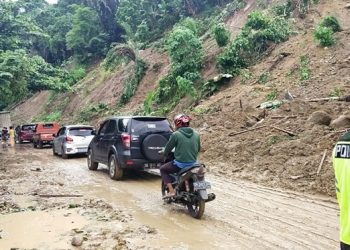 Jalur Kaiya-Kotamobagu, Petugas Masih Terapkan Sistem Buka Tutup Jalan