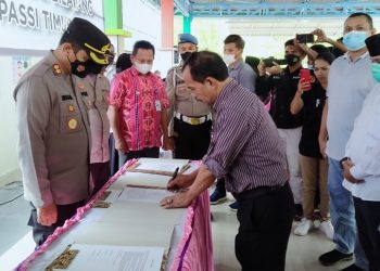 Calon Sangadi di Passi Bersatu Siap Sukseskan Pilsang Damai