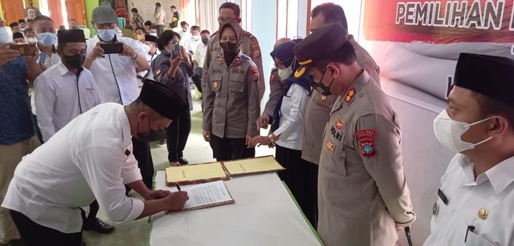 Deklarasi Damai Calon Sangadi se Kecamatan Lolayan, Nyatakan Siap Kalah Siap Menang