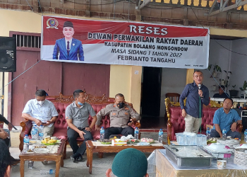 Febrianto Tangahu Bawah Aspirasi Warga Lolayan
