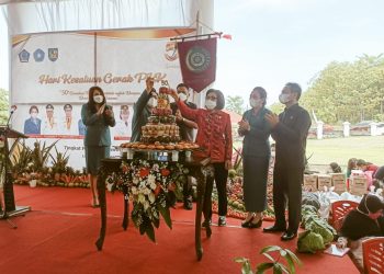 Kabupaten Bolaang Mongondow (Bolmong) menjadi tuan rumah Hari Kesatuan Gerak (HKG) Ke-50