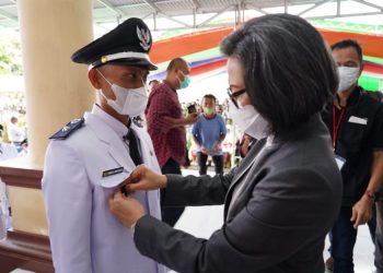 Bupati Bolmong Melantik 96 Sangadi Terpilih