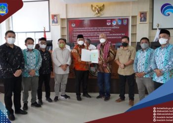 Pemkab Bolsel Hibah Lahan Untuk Pembangunan Kantor KPU