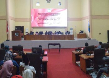 DPRD Bolmong  Usul Pemberhentian Bupati dan Wakil Bupati Masa Jabatan Tahun 2017-2022