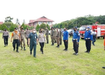 Pemkab Bolmong Bersama TNI Polri Antisipasi Gangguan Kamtibmas Jelang Idul Fitri