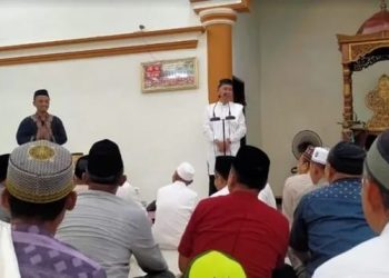 Mеѕjіd Jаmі’ Nurul Hudа Pоѕіgаdаn Lokasi Perdana Safari Ramadhan Pemkab Bolsel