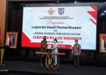 Pemkab Bolmong Kembali Raih Opini WTP dari BPK