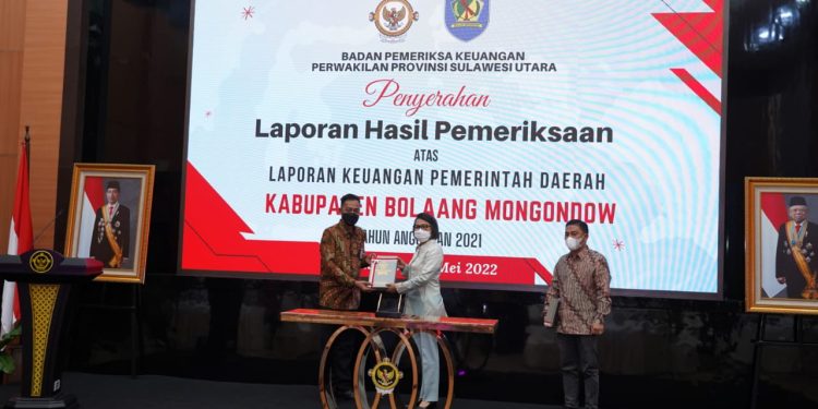 Pemkab Bolmong Kembali Raih Opini WTP dari BPK