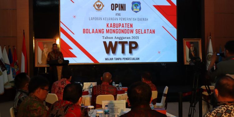Pemkab Bolsel Raih WTP ke Delapan Kalinya dari BPK Ri
