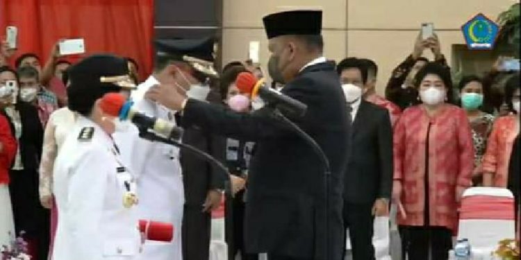 Pj Bupati Bolmong Resmi Dilantik