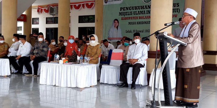Ketua MUI Sulut KH. Abdul Wahab Abdul Gafur Lc, Dukung Yasti Soepredjo Mokoagow Maju ke DPR RI