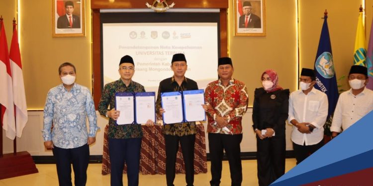 Pemkab Bolsel Lebarkan Sayap Jalin Kemitraan dengan UT