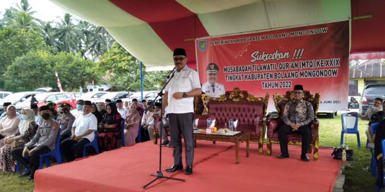 MTQ ke XXIX Tingkat Kabupaten Bolmong Resmi Dibuka