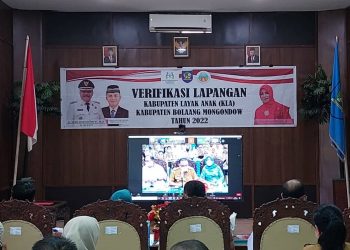 Bolmong Verifikasi Lapangan Hybrid Kabupaten Layak Anak