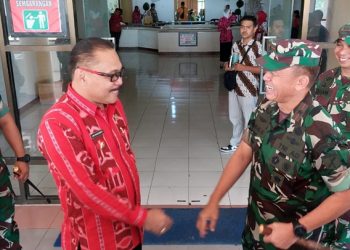 Pj Bupati Bolmong Menerima Kunjungan Danrem 131 Santiago