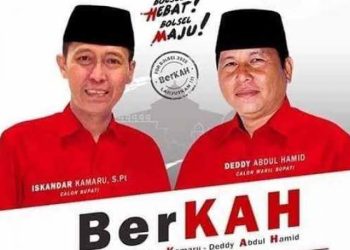 Pasangan BERKAH Masih Terlalu Tangguh di Pilkada Bolsel 2024