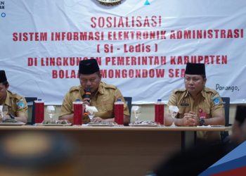 Wakil Bupati Deddy Abdul Hamid Buka Sosialisasi SI-Ledis