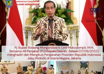 Pj Bupati Bolmong Diingatkan Peka Terhadap Penyelenggaraan Pemerintahan