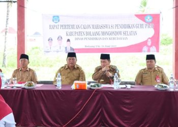 100 Guru PAUD di Bolsel Dapat Bantuan Beasiswa