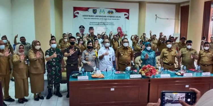 Pemkab Bolmong Lengkapi Syarat Verifikasi KLA