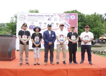 Iven Nasional Paragliding Trip of Indonesia 2022 Seri 4 Resmi Dibuka di Bolsel