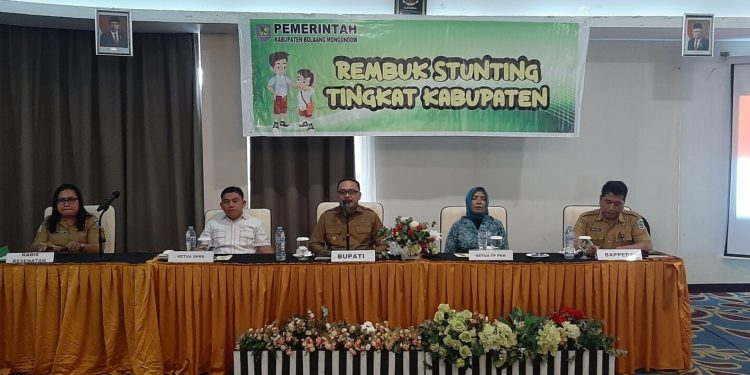 Pj Bupati Bolmong Limi Mokodompit Buka Rembuk Stunting