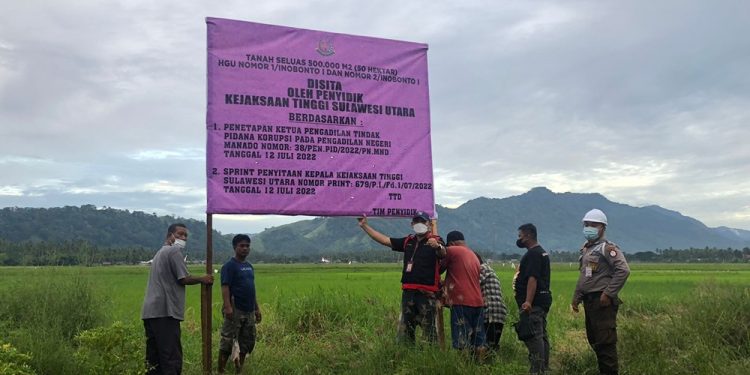 Kejaksaan Tinggi Bongkar Mafia Tanah di Bolmong, Siapa Terlibat