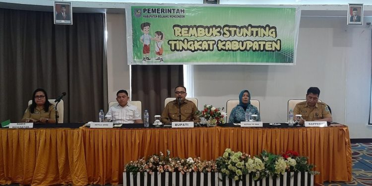 Cegah Stunting di Bolmong, Pemkab Akan Siapkan 21.7 Miliar