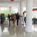 Pemkab Bolmong Menggelar Upacara Pemindahan Bendera Merah Putih