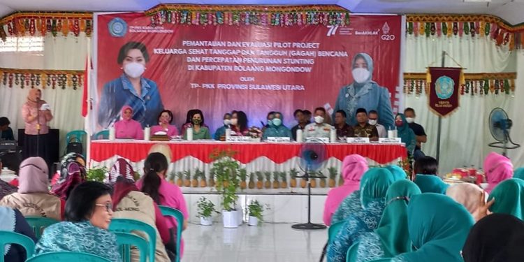 Desa Mopait Jadi Pilot Project Gagah Bencana dan Perencanaan Penurunan Stunting